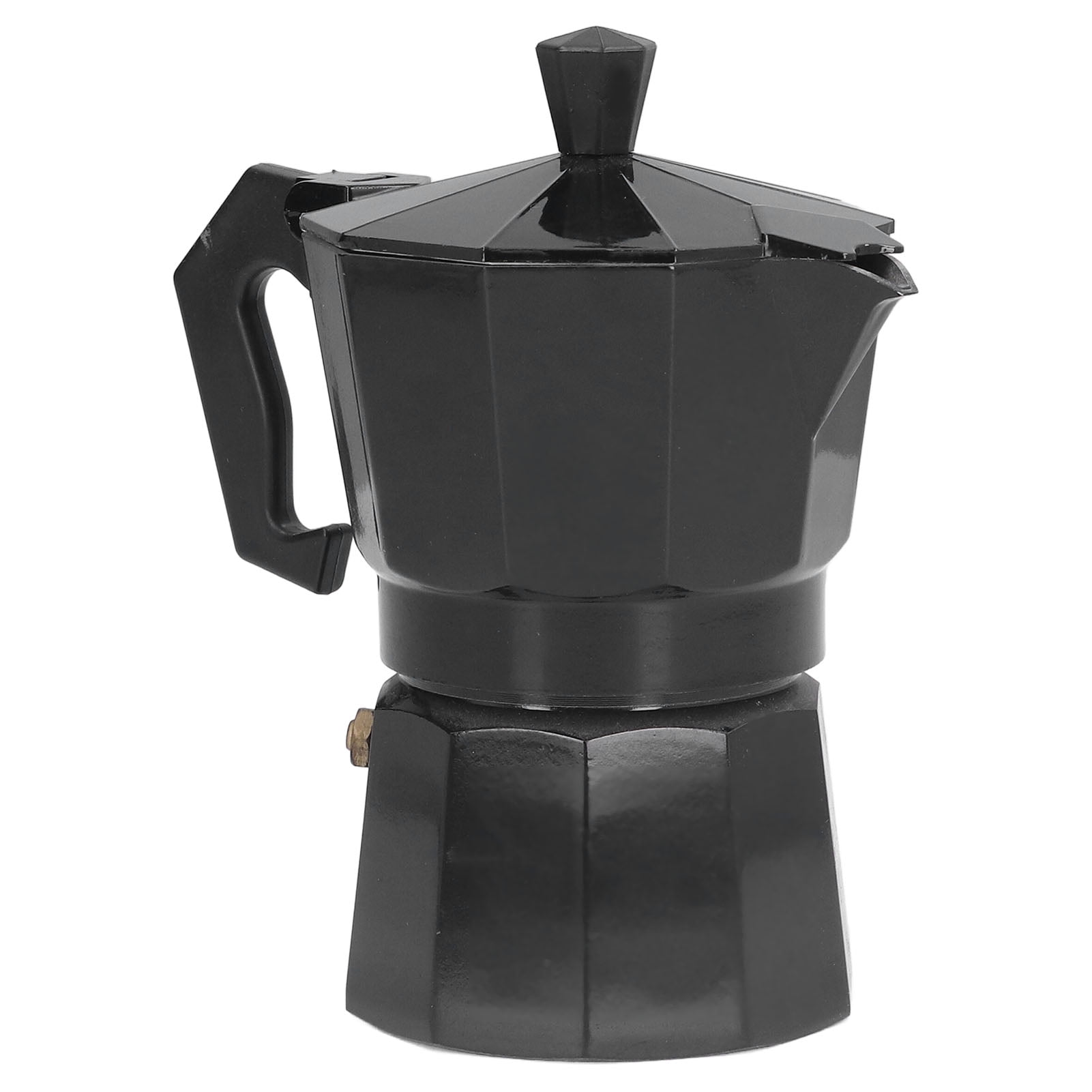 Percolator Coffee Pot, 150ml 3 Cups Elegant Aluminum Coffee Pot