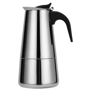 Ilsa Neapolitan Coffee Maker, Stainless Steel, Silver, 1-2 Cups V135-1Cup