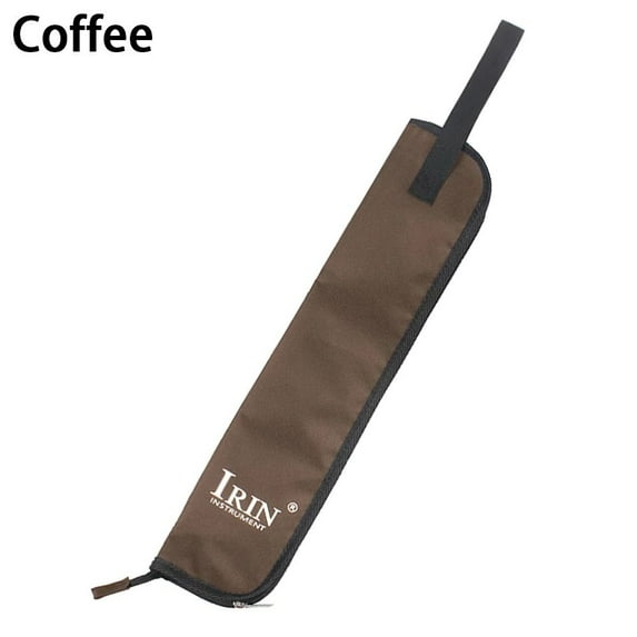 Percussion 600D with Carrying Strap Drum Stick Bag Drum Stick Case Drum Instrument Accessories Drumstick Bag COFFEE