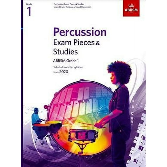 Percussion Exam Pieces & Studies, Abrsm Grade 1