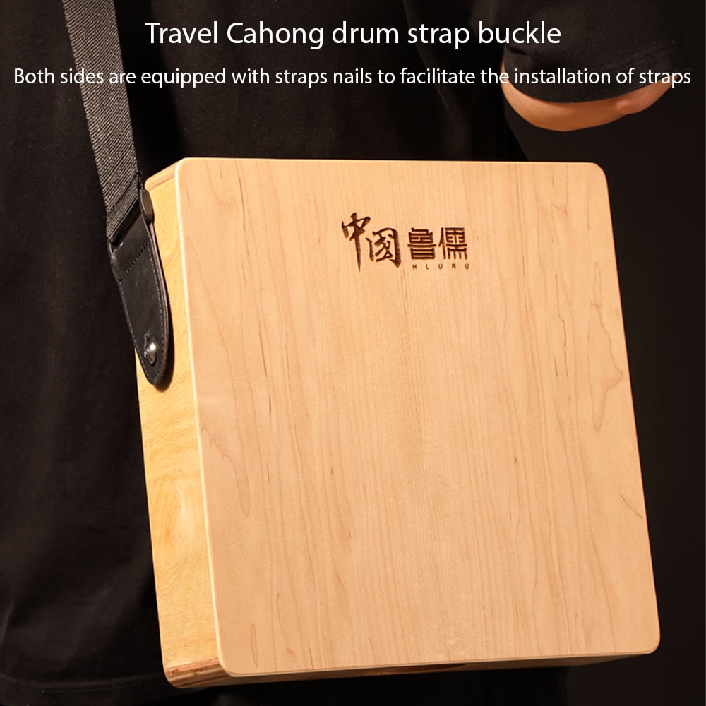 Btuty Buy Compact Travel Cajon Flat Hand Drum Percussion