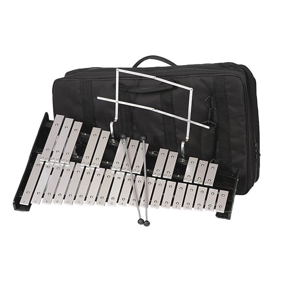 Percussion Plus 32 Note Bell Set with Bag & Mallets - BL32
