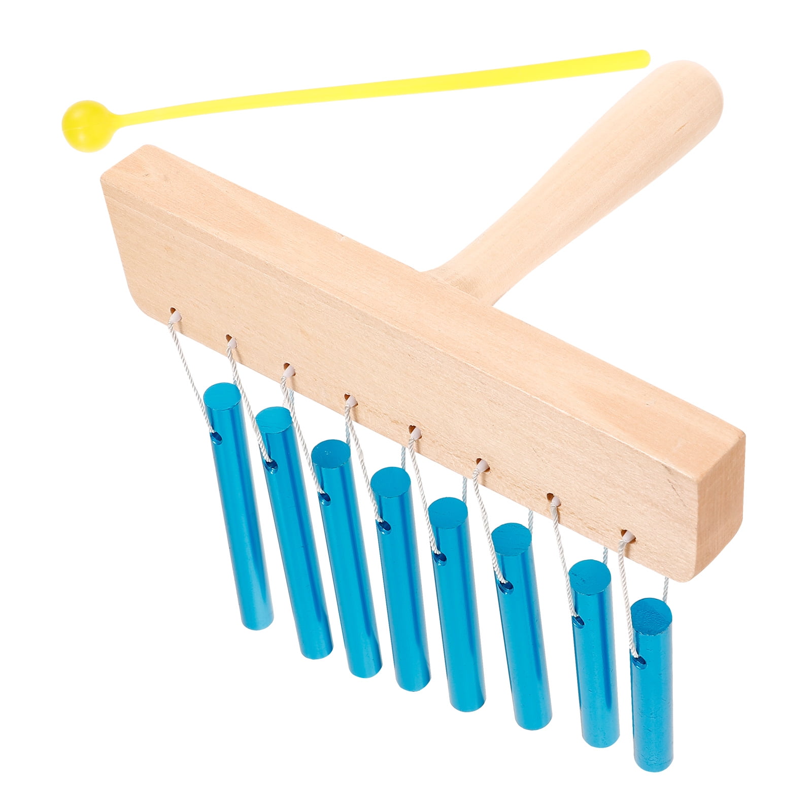 Percussion Wind Chime Instrument for Beginner Single Row Musical Children's Toys Bells Stainless