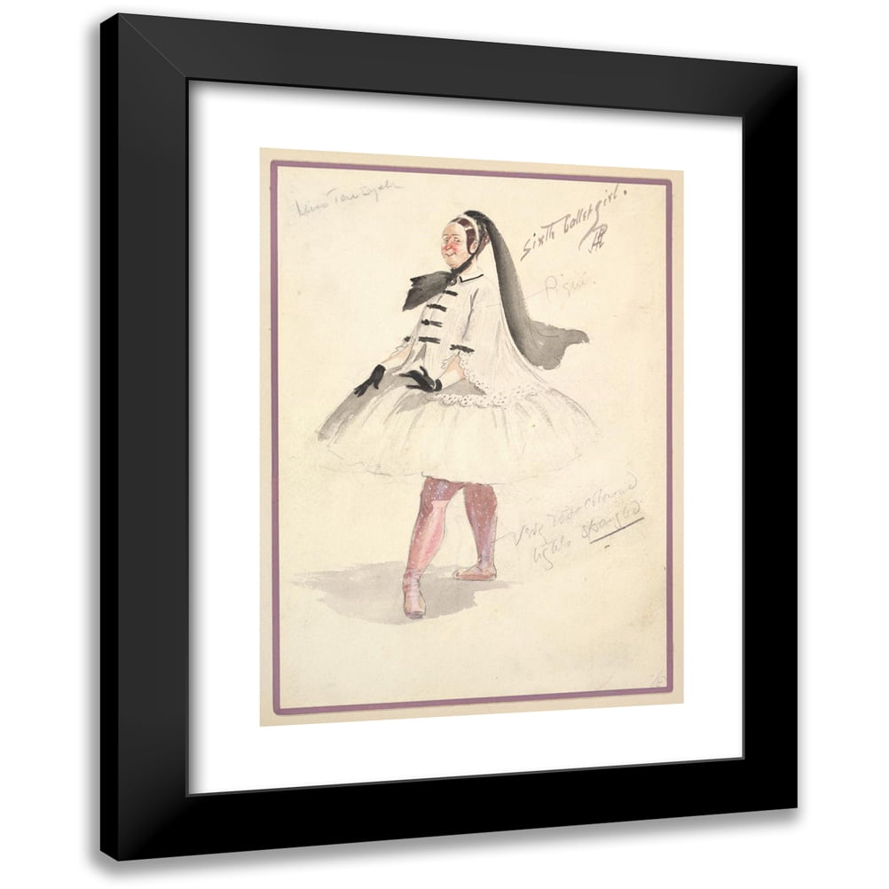 Percy Anderson 11x14 Black Modern Framed Museum Art Print Titled ...
