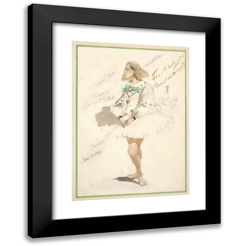 Percy Anderson 14x18 Black Modern Framed Museum Art Print Titled ...