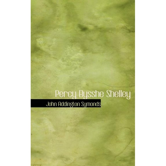 Percy Bysshe Shelley (Hardcover)