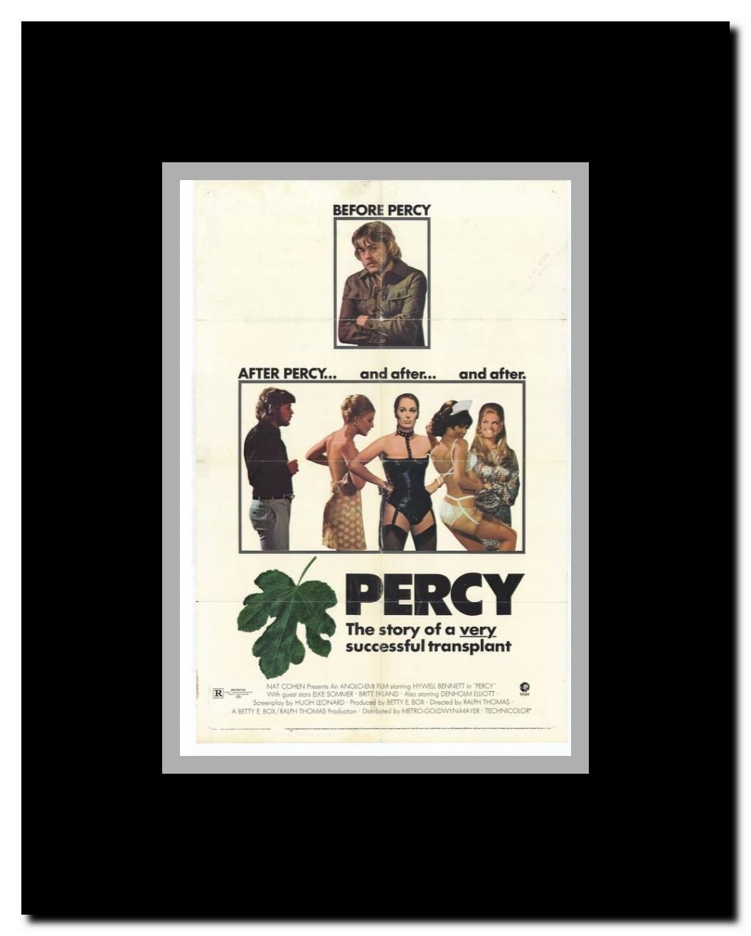 Percy Framed Movie Poster