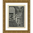 thumbnail image 1 of Percy J. Billinghurst 11x14 Gold Ornate Wood Frame and Double Matted Museum Art Print Titled - A Hundred Anecdotes of Animals Pl 006 (1901), 1 of 4