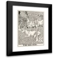 thumbnail image 1 of Percy J. Billinghurst 14x18 Black Modern Framed Museum Art Print Titled - The Sick Stag (1900), 1 of 5