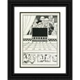 thumbnail image 1 of Percy J. Billinghurst 14x18 Black Ornate Wood Framed Double Matted Museum Art Print Titled - A Hundred Anecdotes of Animals Pl 060 (1901), 1 of 5