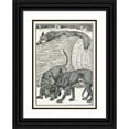 thumbnail image 1 of Percy J. Billinghurst 14x18 Black Ornate Wood Framed Double Matted Museum Art Print Titled - A Hundred Anecdotes of Animals Pl 068 (1901), 1 of 5