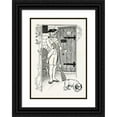 thumbnail image 1 of Percy J. Billinghurst 14x18 Black Ornate Wood Framed Double Matted Museum Art Print Titled - A Hundred Anecdotes of Animals Pl 078 (1901), 1 of 5