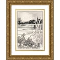 thumbnail image 1 of Percy J. Billinghurst 18x24 Gold Ornate Framed and Double Matted Museum Art Print Titled - The Sun and the Frogs (1900), 1 of 4