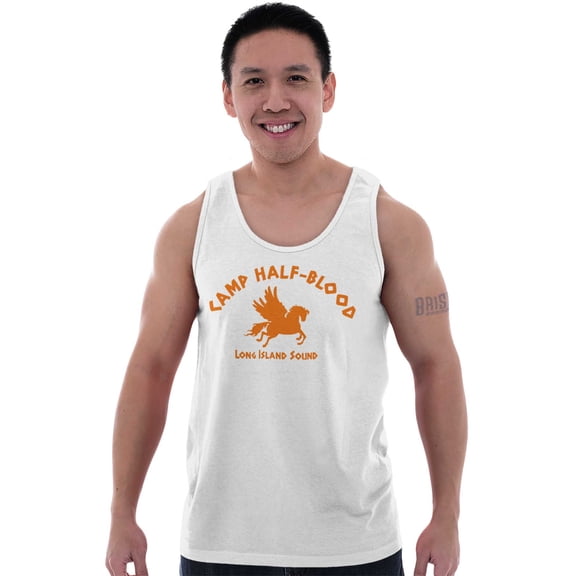 Percy Jackson Adult Tank Top T-Shirt Tees Tshirt Camp Olympic Movie Nerd Geek Funny Gift Idea