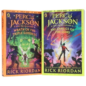 Percy Jackson And The Olympians Series by Rick Riordan 2 Books Set - Ages 9+ - Paperback