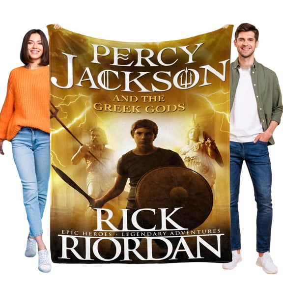 Percy Jackson-Anti-Pilling Flannel Blanket Soft Lightweight Plush Fuzzy Cozy Luxury Blanket for Home and Kitchen Use Perfect for Kids and Adults 52"*60"(130cm*150cm)