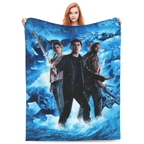 Percy Jack-so Bed Blanket 3D Printed Throw Blanket Lightweight Super Soft Air Conditioning Room All Season Blanket Sofa Couch Bed Fans Cartoon Blanket 40"x30"
