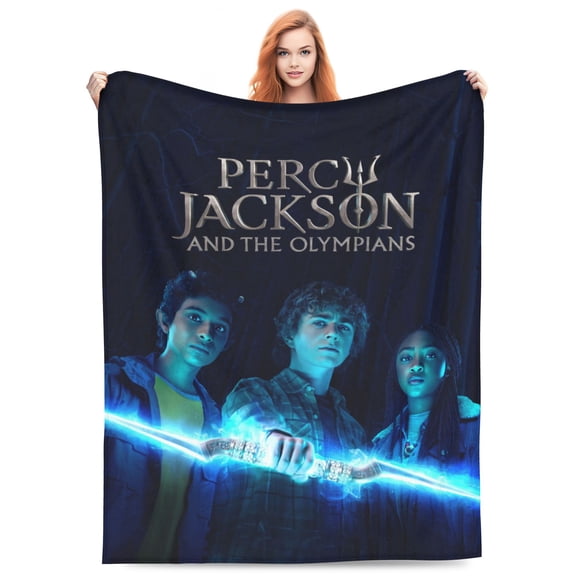 Percy Jack-so Bed Blanket 3D Printed Throw Blanket Lightweight Super Soft Air Conditioning Room All Season Blanket Sofa Couch Bed Fans Cartoon Blanket 40"x30"