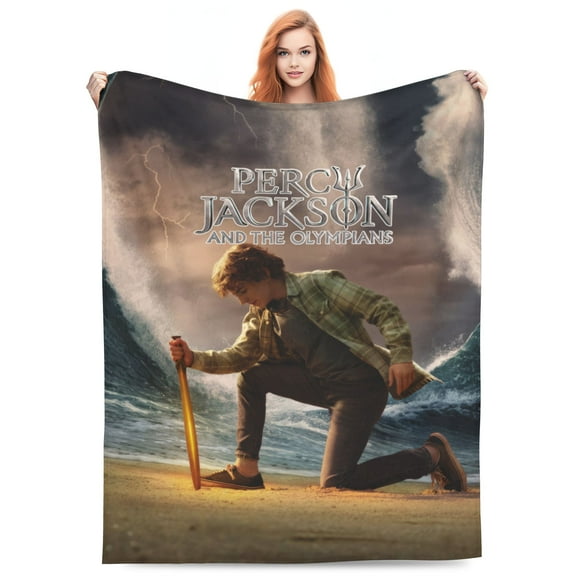 Percy Jack-so Bed Blanket 3D Printed Throw Blanket Lightweight Super Soft Air Conditioning Room All Season Blanket Sofa Couch Bed Fans Cartoon Blanket 80"x60"