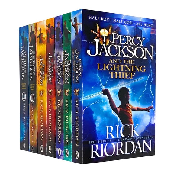 Percy Jackson Collection - 7 Books Set By Rick Riordan