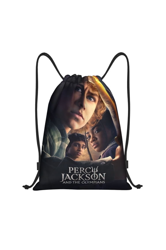 Percy Jack-so Drawstring Bag Sackpack String Bag Beach Bag Gym Shopping Sport Yoga