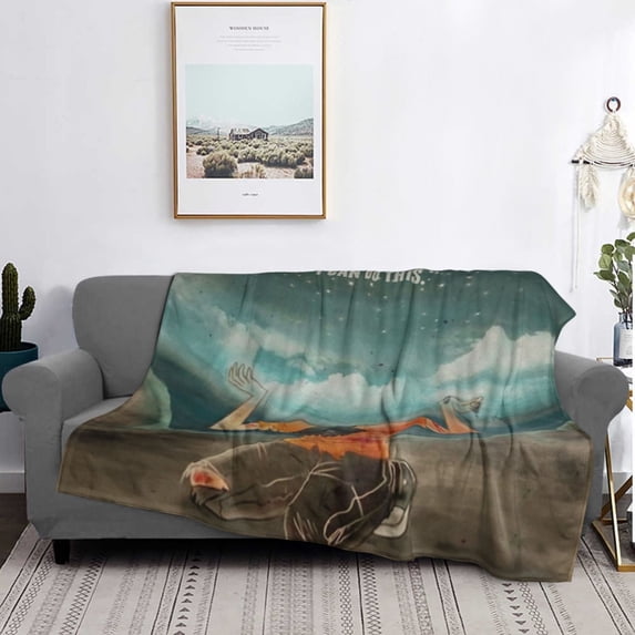 Percy Jackson - I Can Do This Flannel Blanket Funny Ultra-Soft Micro Warm Throw Blanket Fleece Blanket Interesting Gift 60"X50"