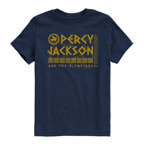 Percy Jackson - Percy Jackson Logo - Youth Boys Short Sleeve Graphic T-Shirt