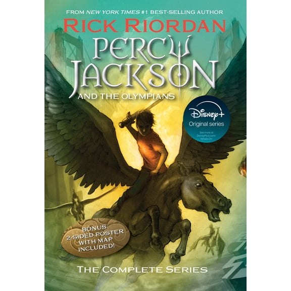 Percy Jackson and the Olympians 5 Book Paperback Boxed Set (w/poster) (Hardcover)