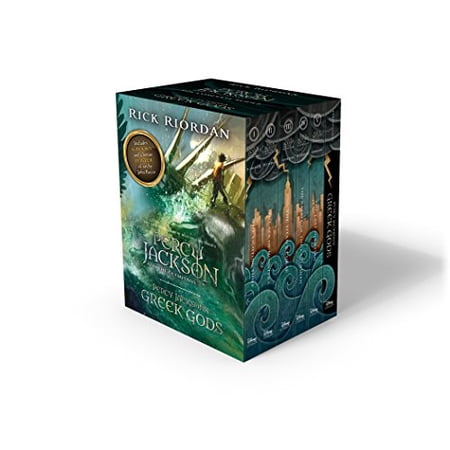 Pre-Owned Percy Jackson and the Olympians Complete Series and Percy Jackson s Greek Gods Boxed Set Paperback