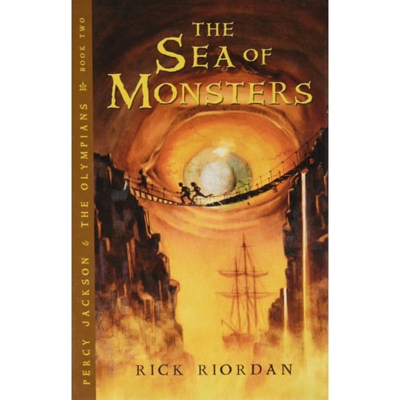 Percy Jackson and the Olympians The Sea of Monsters, Book 2, (Hardcover)