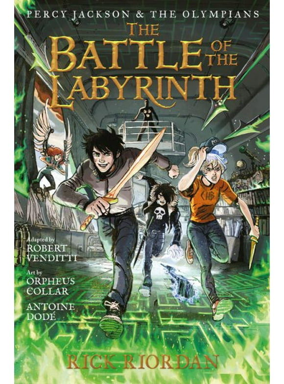 Percy Jackson and the Olympians the Battle of the Labyrinth: The Graphic Novel (Hardcover)