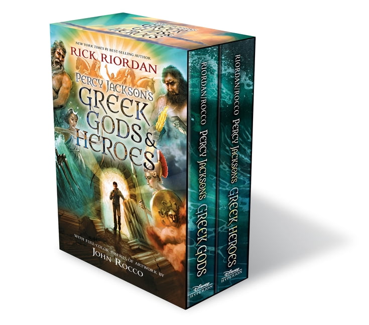 Percy Jackson's Greek Gods & Heroes Boxed Set, (Paperback)