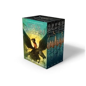 Pre-Owned Percy Jackson & the Olympians Boxed Set (Percy Jackson and the Olympians) Hardcover