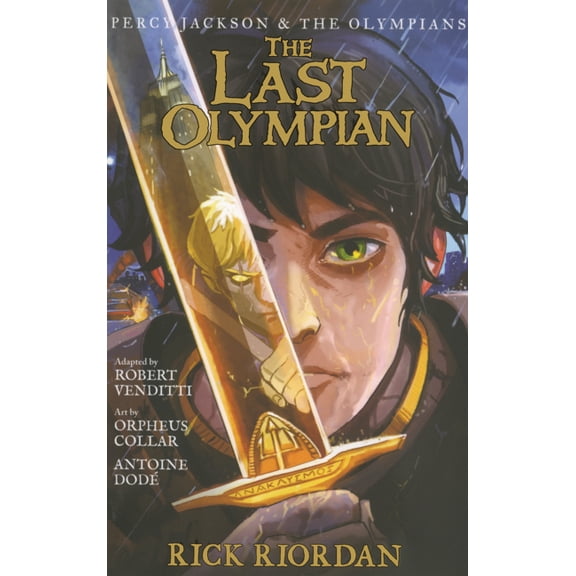 Percy Jackson & the Olympians Last Olympian: The Graphic Novel, Book 05, (Hardcover)