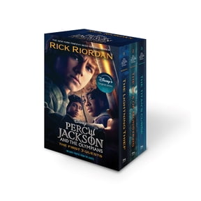 Percy Jackson & the Olympians Percy Jackson and the Olympians Disney+ Tie-In Boxed Set: Books 1 - 3, (Paperback)