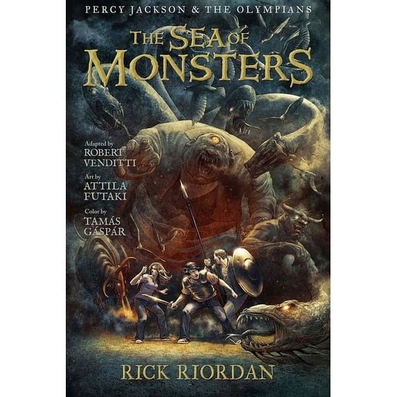 Percy Jackson & the Olympians Percy Jackson and the Olympians: Sea of Monsters, The: The Graphic Novel, (Paperback)