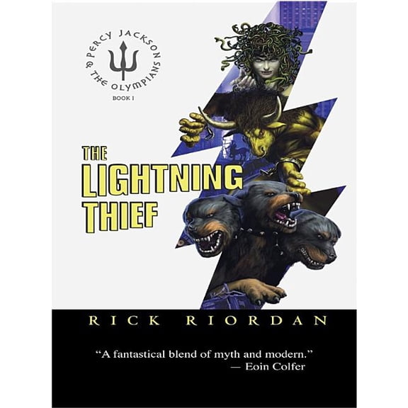 Percy Jackson & the Olympians The Lightning Thief, Book 01, (Hardcover)