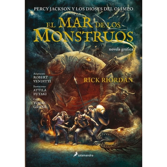 Percy Jackson y los Dioses del Olimpo / El Mar de Los Monstruos. Novela Gráfica / The Sea of Monsters: The Graphic Novel, Book 2, (Paperback)