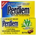 thumbnail image 1 of Perdiem Sennosides Stimulant Laxative Pills Overnight Relief, 60Ct, 5-Pack, 1 of 1