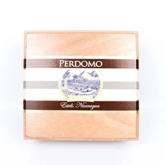Perdomo Toro Connecticut Lot 23 B Empty Wood Cigar Box 7.5" x 7" x 3"