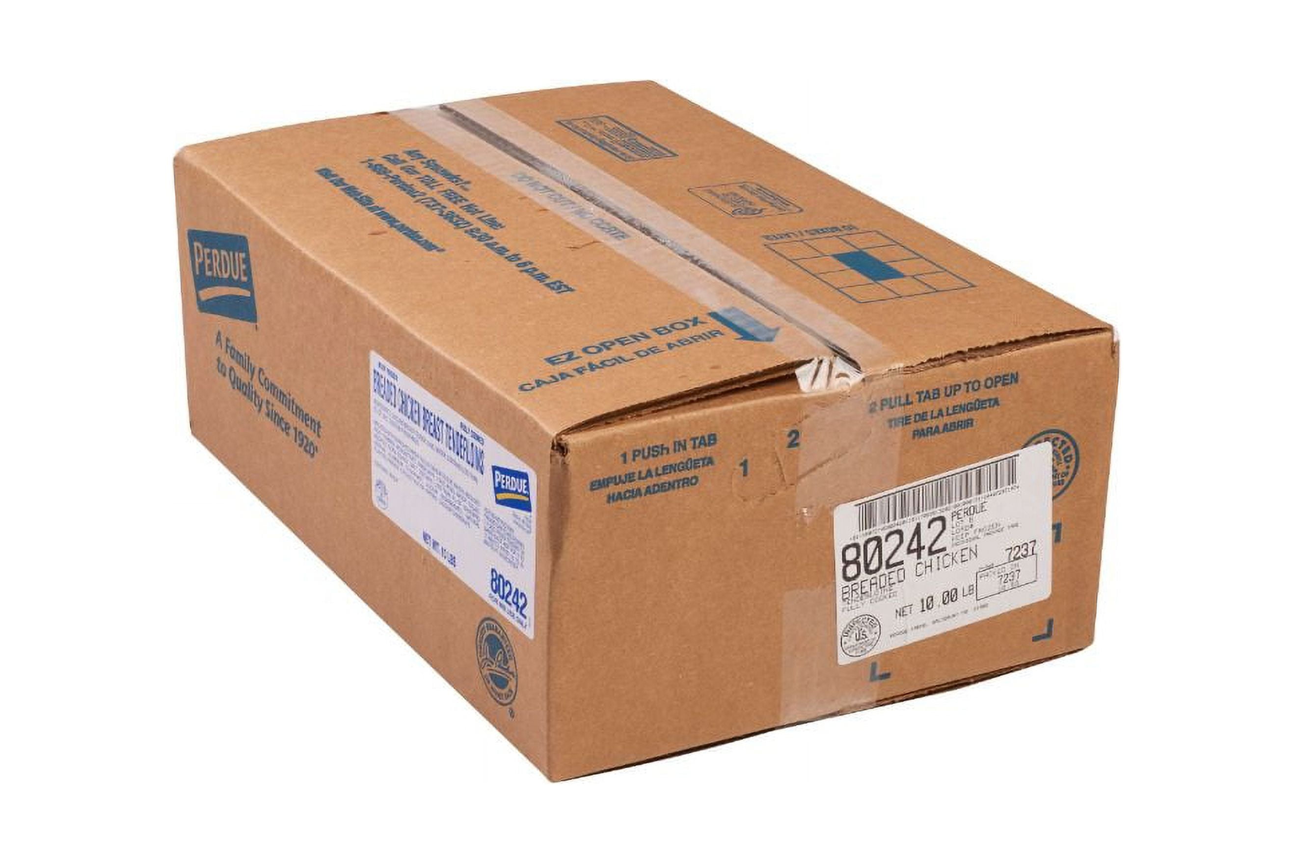 Perdue Farms Fully Cooked Breaded Chicken Tenderloin, 5 Pound - 2 per case.