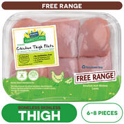 Perdue Harvestland, Free Range, Fresh Boneless Skinless Chicken Thighs, 1.3-1.9 lb. Tray