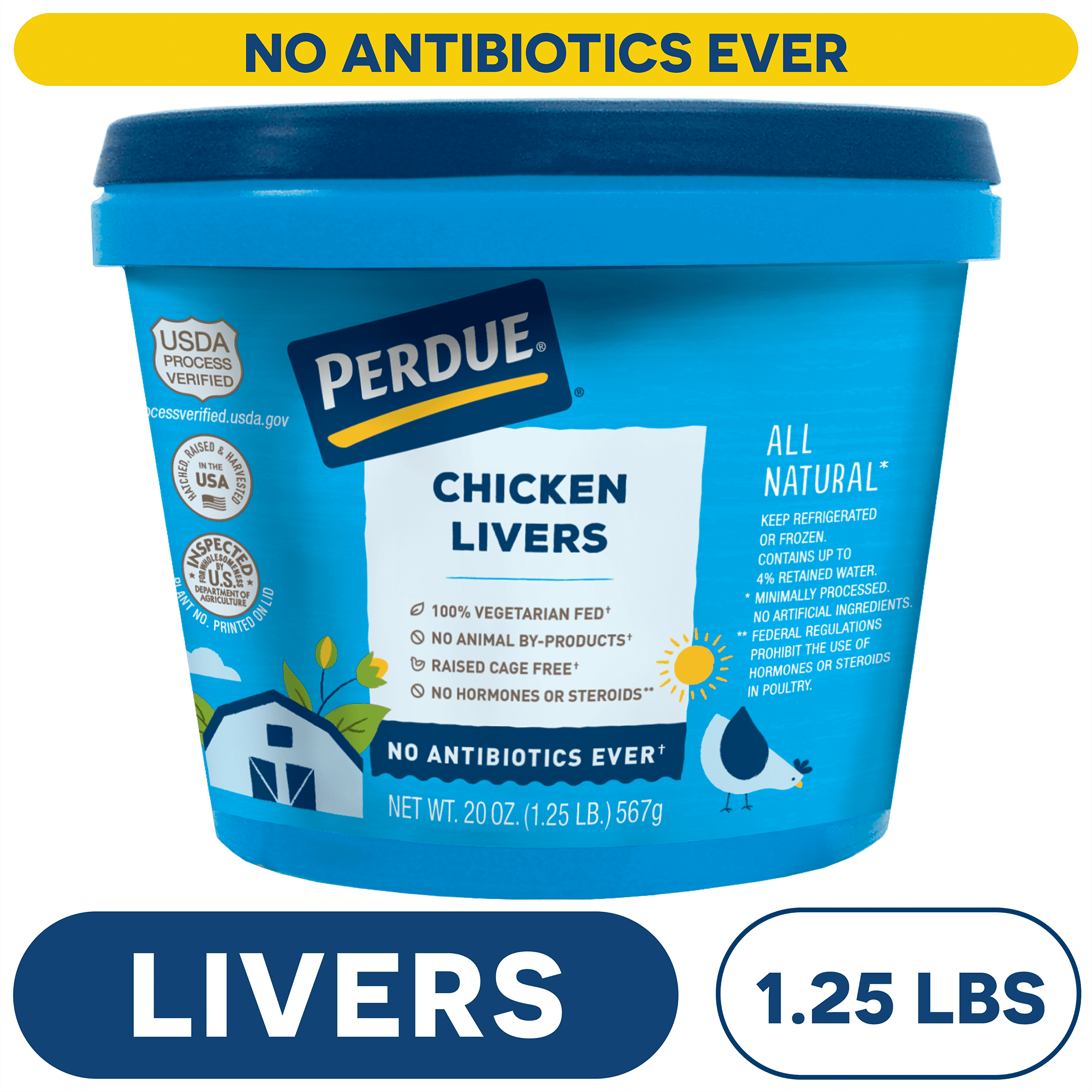 Perdue  Fresh Chicken Livers, 1.25 lbs