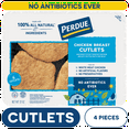 thumbnail image 1 of Perdue, No Antibiotics Ever, Refrigerated Breaded Chicken Breast Cutlet Patties, 12 oz. Tray, 1 of 9