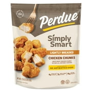 Perdue Simply Smart, No Antibiotics Ever, Lightly Breaded Chicken Breast Chunks, 22 oz. (Frozen)