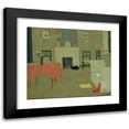thumbnail image 1 of Pere Torné Esquius 23x20 Black Modern Framed Museum Art Print Titled - Living Room Interior (1913), 1 of 5