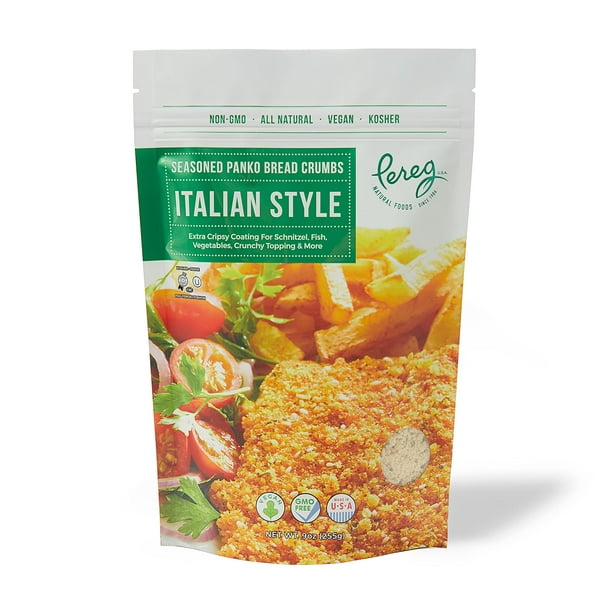 Pereg Italian Style Panko Bread Crumbs 9 Oz Italian Seasoning