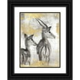 thumbnail image 1 of Peregojina, Dina 14x18 Black Ornate Wood Framed with Double Matting Museum Art Print Titled - Antelope, 1 of 4