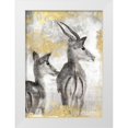 thumbnail image 1 of Peregojina, Dina 14x18 White Modern Wood Framed Museum Art Print Titled - Antelope, 1 of 4