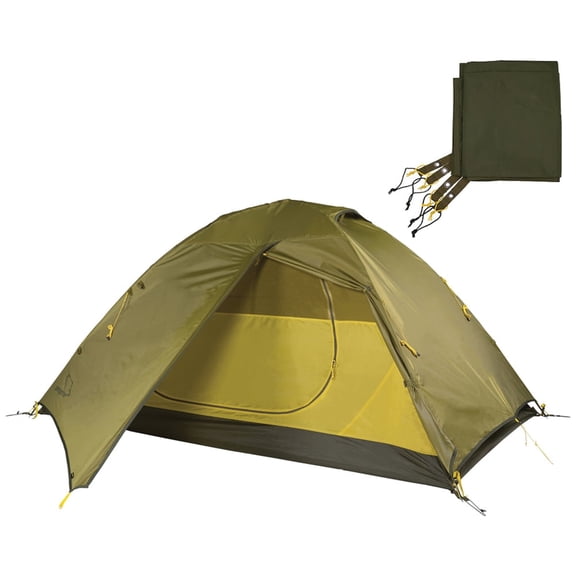 Peregrine Gannet 2-Person Tent Combo, Great for Short Trips or Base Camping, Includes Footprint